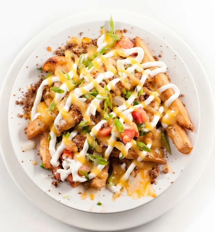 Spicy loaded fries at Alibi Roadhouse, London, Ontario