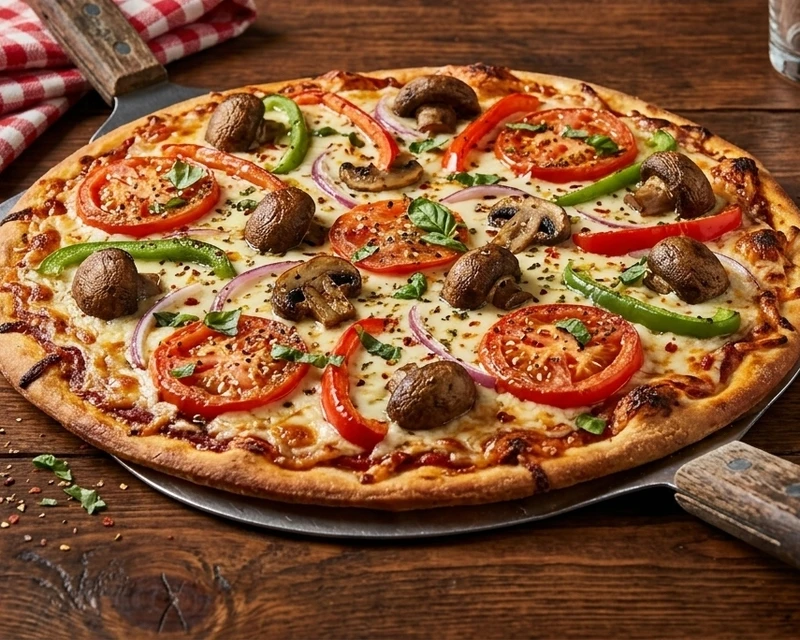 Veggie Pizza at Alibi Roadhouse, London, Ontario