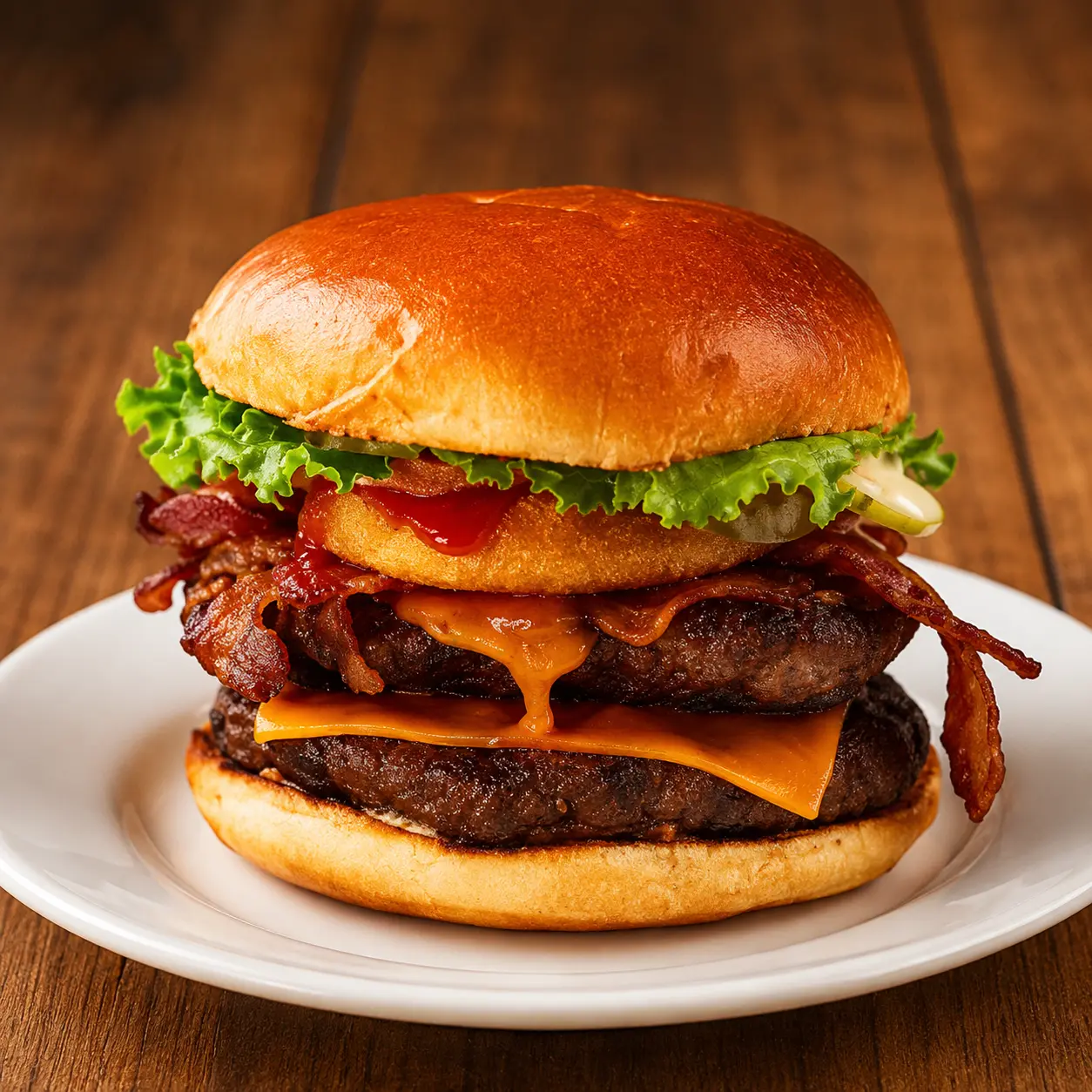 Megalodon Burger hand-crafted in-house in London, Ontario